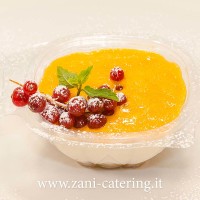 Dessert_Percorso celiaci e lattosio_Cheesecake al frutto della passione_zani catering